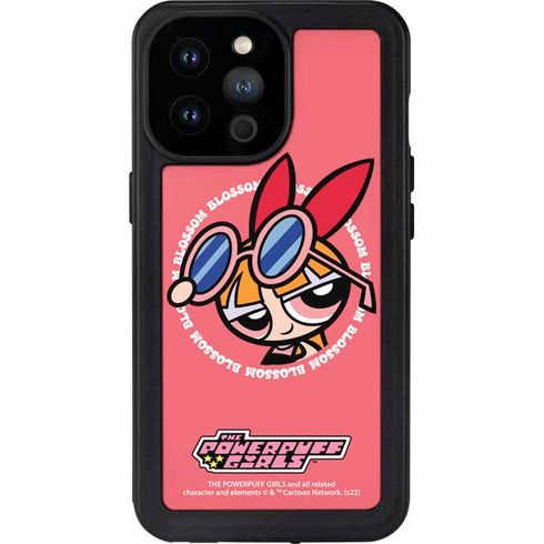 Cartoon Network Powerpuff Girls Blossom iPhone 14 Pro Max Waterproof Case