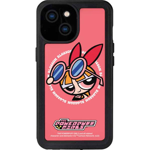 Cartoon Network Powerpuff Girls Blossom iPhone 15 Waterproof Case