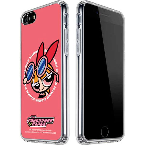 Cartoon Network Powerpuff Girls Blossom iPhone SE (2nd & 3rd Gen) Clear Case