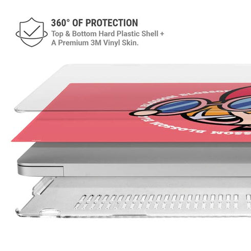 Cartoon Network Powerpuff Girls Blossom MacBook Air 13in M1 (2021) Case plus Skin