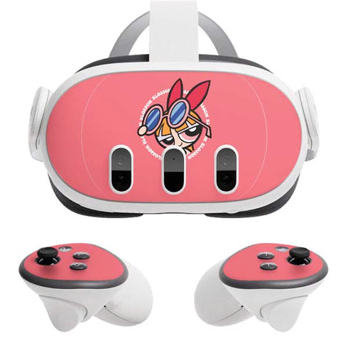 Cartoon Network Powerpuff Girls Blossom Meta Quest 3 Skin