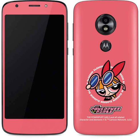 Cartoon Network Powerpuff Girls Blossom Moto E5 Play Skin