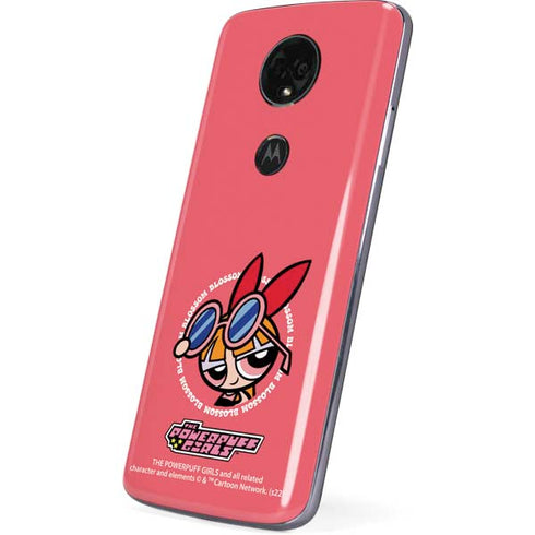 Cartoon Network Powerpuff Girls Blossom Moto E5 Plus Skin