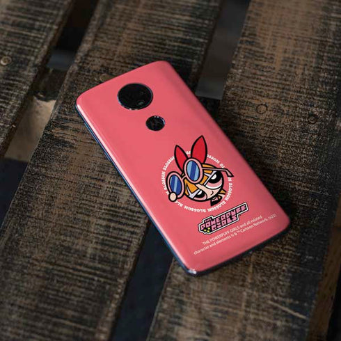 Cartoon Network Powerpuff Girls Blossom Moto E5 Plus Skin