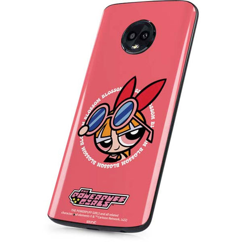 Cartoon Network Powerpuff Girls Blossom Moto G6 Skin
