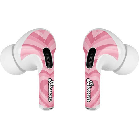 Cartoon Network Powerpuff Girls Blossom Pink Hearts AirPods Pro 2nd Gen Skin