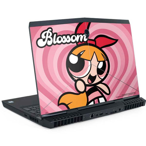 Cartoon Network Powerpuff Girls Blossom Pink Hearts Dell Alienware Skin