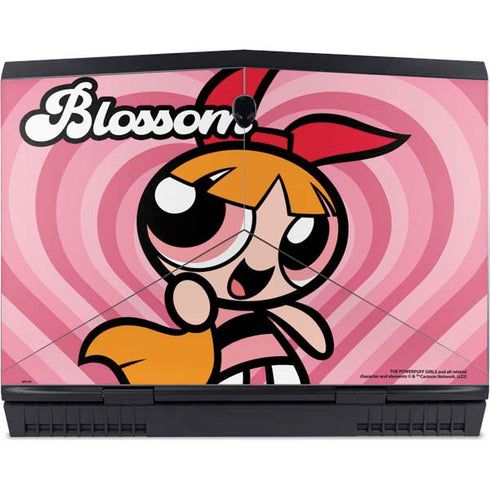 Cartoon Network Powerpuff Girls Blossom Pink Hearts Dell Alienware Skin