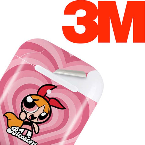 Cartoon Network Powerpuff Girls Blossom Pink Hearts Apple AirPods 2 Skin
