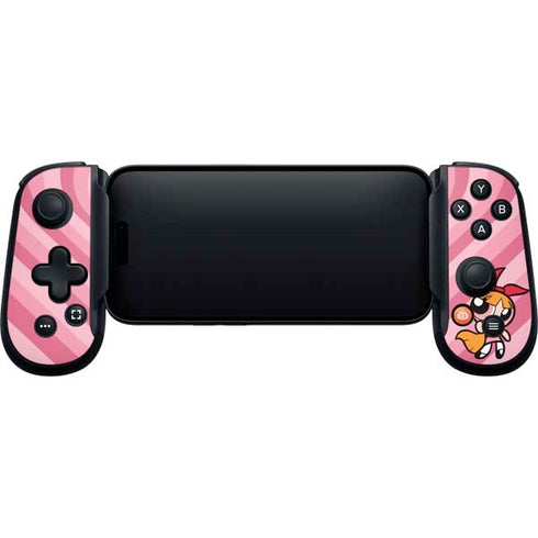 Cartoon Network Powerpuff Girls Blossom Pink Hearts Backbone One for iPhone Game Controller Skin