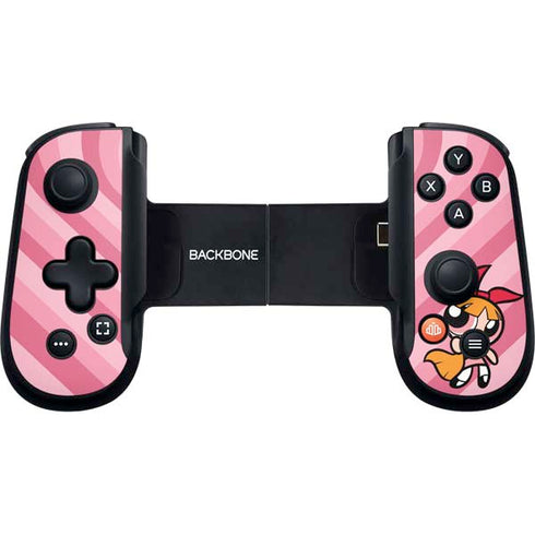 Cartoon Network Powerpuff Girls Blossom Pink Hearts Backbone One for iPhone Game Controller Skin