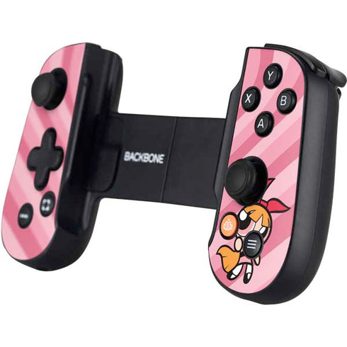 Cartoon Network Powerpuff Girls Blossom Pink Hearts Backbone One for iPhone Game Controller Skin