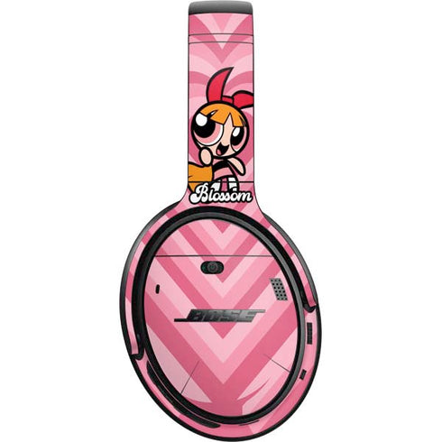 Cartoon Network Powerpuff Girls Blossom Pink Hearts Bose QuietComfort 35 Headphones Skin