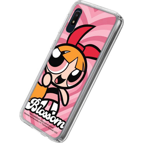 Cartoon Network Powerpuff Girls Blossom Pink Hearts Galaxy A10e Clear Case