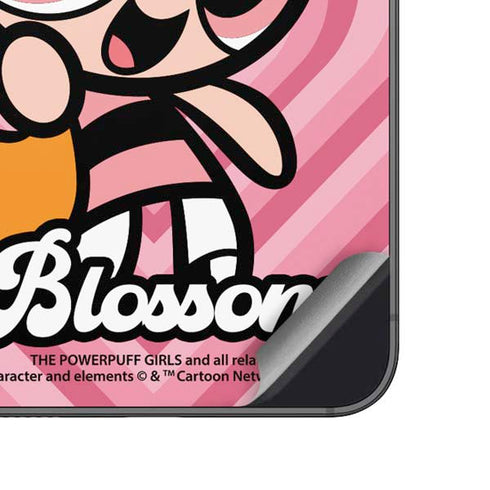 Cartoon Network Powerpuff Girls Blossom Pink Hearts Galaxy A14 5G Skin