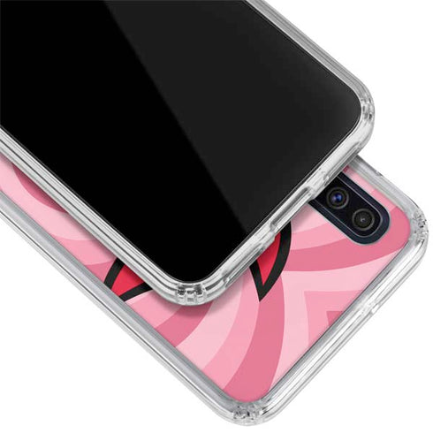 Cartoon Network Powerpuff Girls Blossom Pink Hearts Galaxy A50 Clear Case