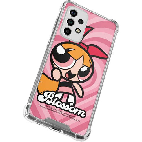 Cartoon Network Powerpuff Girls Blossom Pink Hearts Galaxy A53 5G Clear Case