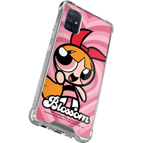 Cartoon Network Powerpuff Girls Blossom Pink Hearts Galaxy A71 5G Clear Case