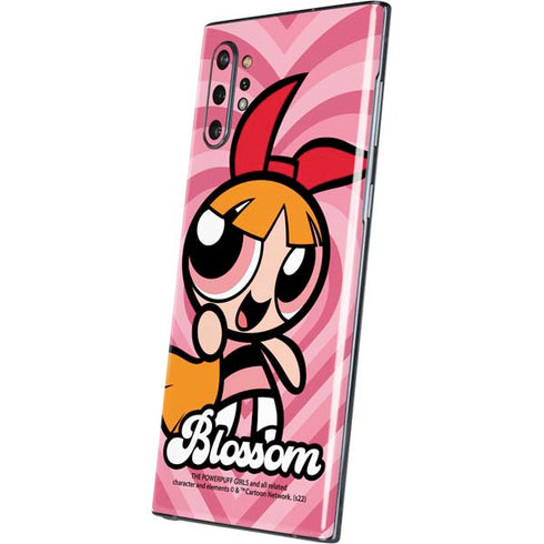 Cartoon Network Powerpuff Girls Blossom Pink Hearts Galaxy Note 10 Plus Skin
