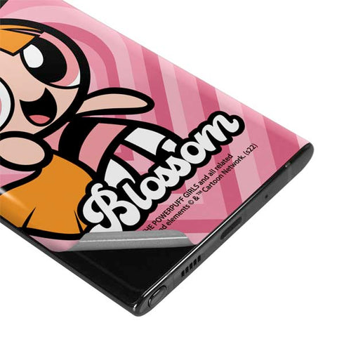 Cartoon Network Powerpuff Girls Blossom Pink Hearts Galaxy Note 10 Plus Skin