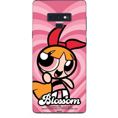 Cartoon Network Powerpuff Girls Blossom Pink Hearts Galaxy Note 9 Skin