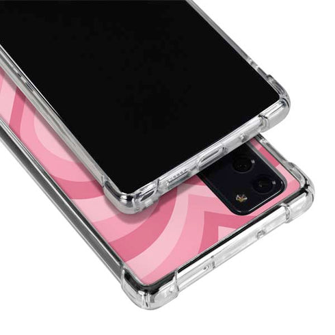 Cartoon Network Powerpuff Girls Blossom Pink Hearts Galaxy Note20 5G Clear Case