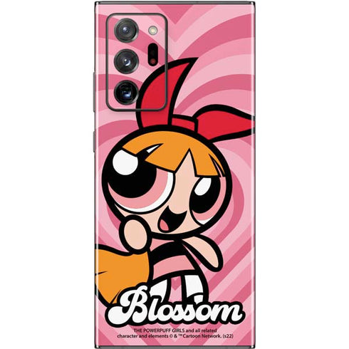 Cartoon Network Powerpuff Girls Blossom Pink Hearts Galaxy Note20 Ultra 5G Skin