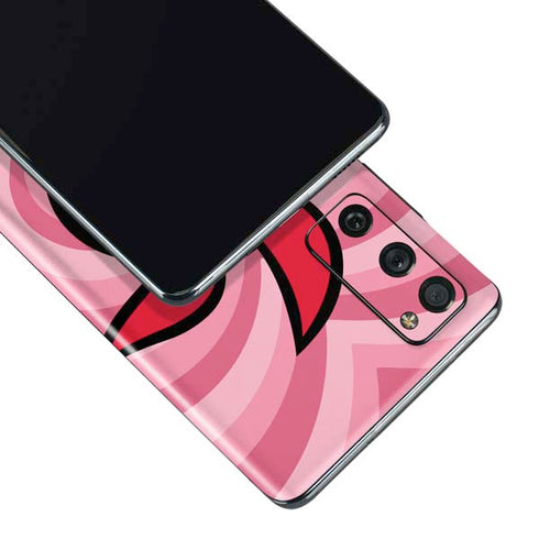 Cartoon Network Powerpuff Girls Blossom Pink Hearts Galaxy S20 Fan Edition Skin