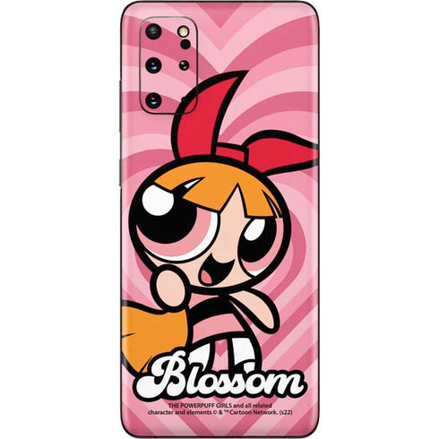 Cartoon Network Powerpuff Girls Blossom Pink Hearts Galaxy S20 Plus Skin