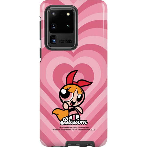 Cartoon Network Powerpuff Girls Blossom Pink Hearts Galaxy S20 Ultra 5G Pro Case