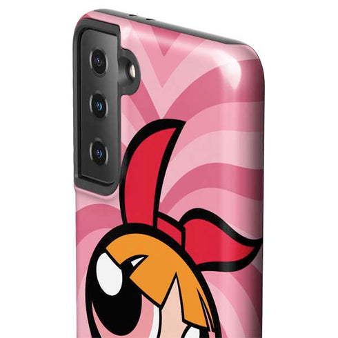 Cartoon Network Powerpuff Girls Blossom Pink Hearts Galaxy S21 Plus 5G Pro Case