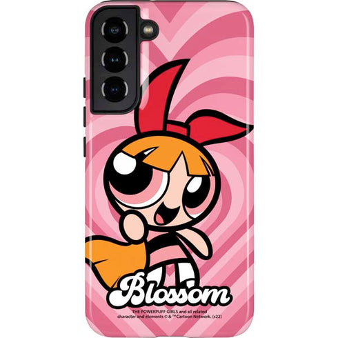 Cartoon Network Powerpuff Girls Blossom Pink Hearts Galaxy S22 Plus Pro Case