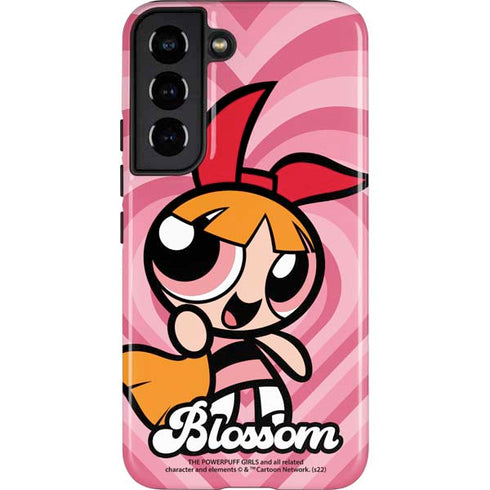 Cartoon Network Powerpuff Girls Blossom Pink Hearts Galaxy S22 Pro Case
