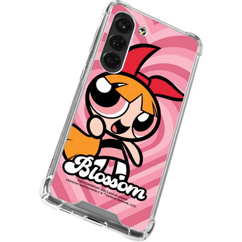Cartoon Network Powerpuff Girls Blossom Pink Hearts Galaxy S23 Clear Case