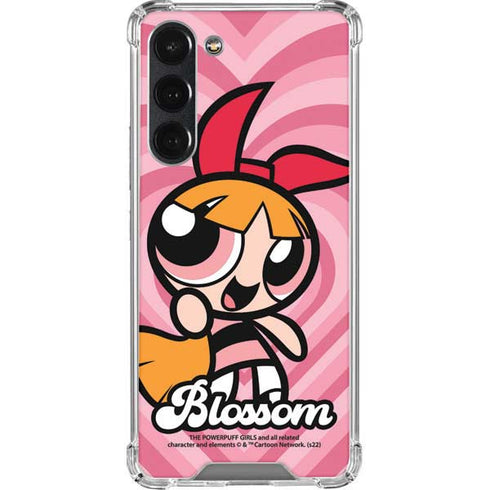 Cartoon Network Powerpuff Girls Blossom Pink Hearts Galaxy S23 Plus Clear Case