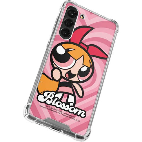 Cartoon Network Powerpuff Girls Blossom Pink Hearts Galaxy S23 Plus Clear Case