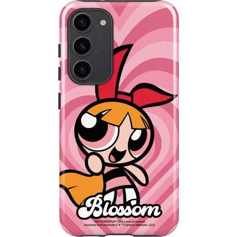 Cartoon Network Powerpuff Girls Blossom Pink Hearts Galaxy S23 Plus Pro Case