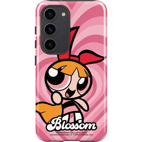 Cartoon Network Powerpuff Girls Blossom Pink Hearts Galaxy S23 Pro Case