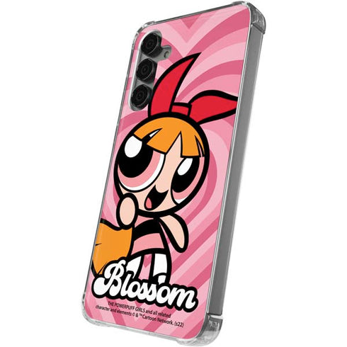 Cartoon Network Powerpuff Girls Blossom Pink Hearts Galaxy S24 Plus Clear Case