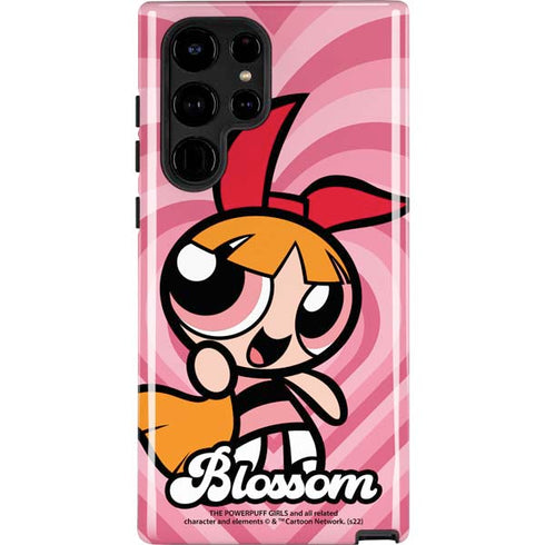 Cartoon Network Powerpuff Girls Blossom Pink Hearts Galaxy S24 Ultra Impact Case
