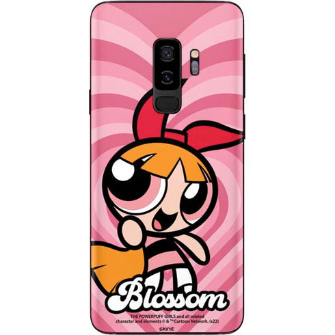 Cartoon Network Powerpuff Girls Blossom Pink Hearts Galaxy S9 Plus Skin
