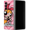 Cartoon Network Powerpuff Girls Blossom Pink Hearts Galaxy Z Fold4 5G Skin