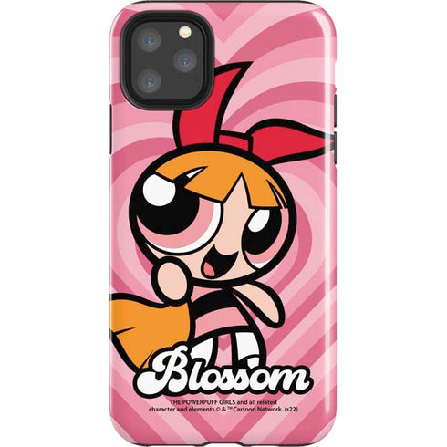 Cartoon Network Powerpuff Girls Blossom Pink Hearts iPhone 11 Pro Max Impact Case