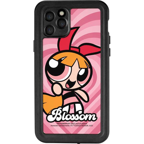 Cartoon Network Powerpuff Girls Blossom Pink Hearts iPhone 11 Pro Waterproof Case