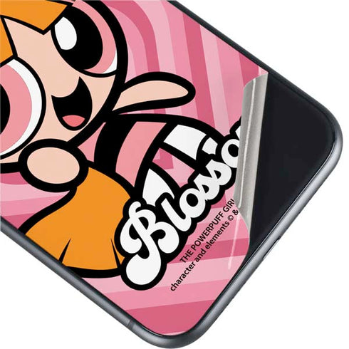 Cartoon Network Powerpuff Girls Blossom Pink Hearts iPhone 11 Skin