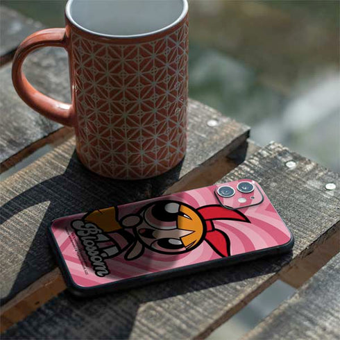 Cartoon Network Powerpuff Girls Blossom Pink Hearts iPhone 11 Skin