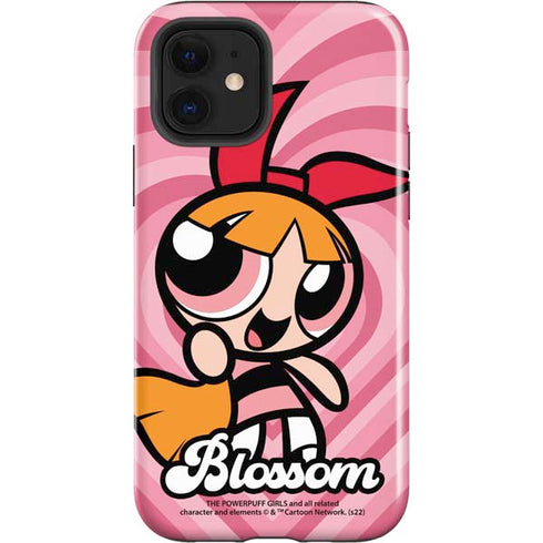 Cartoon Network Powerpuff Girls Blossom Pink Hearts iPhone 12 Impact Case