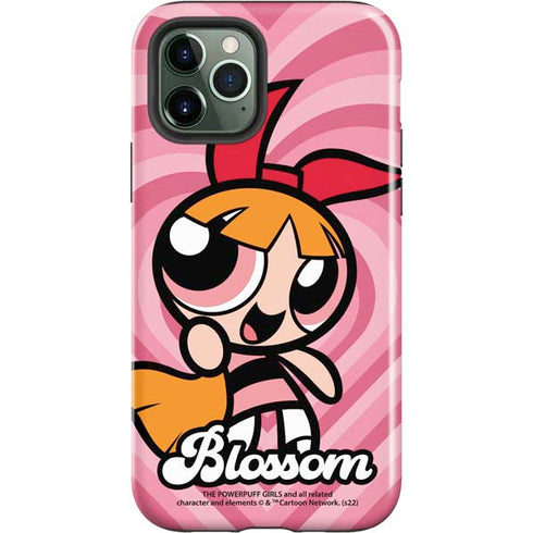 Cartoon Network Powerpuff Girls Blossom Pink Hearts iPhone 12 Pro Impact Case