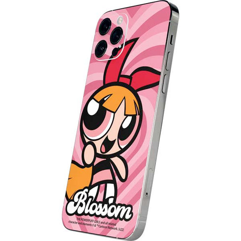 Cartoon Network Powerpuff Girls Blossom Pink Hearts iPhone 12 Pro Max Skin