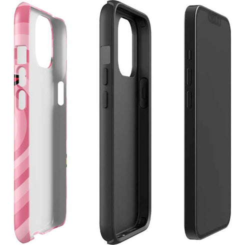 Cartoon Network Powerpuff Girls Blossom Pink Hearts iPhone 15 Plus Impact Case